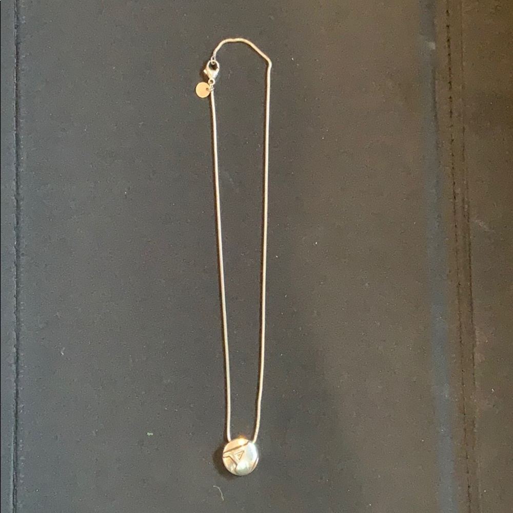 Tiffany & Co “a” necklace